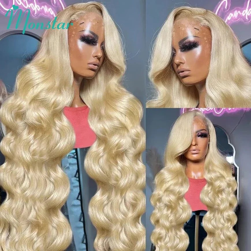 360 Full Hd Lace 613 Blonde Body Wave 13x4 13x6 Lace Front Human Hair Wig 5x5 Glueless Wig Human Hair Lace Frontal Wig for Women