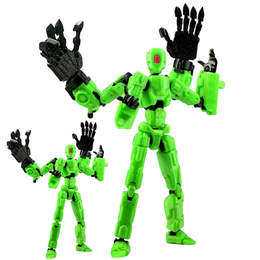 Ensemble de figurines d'action T13 de 8 pouces, Robot Shapeshift mobile imprimé en 3D, peint à la main, décoration de bureau pour les amateurs de jeux
