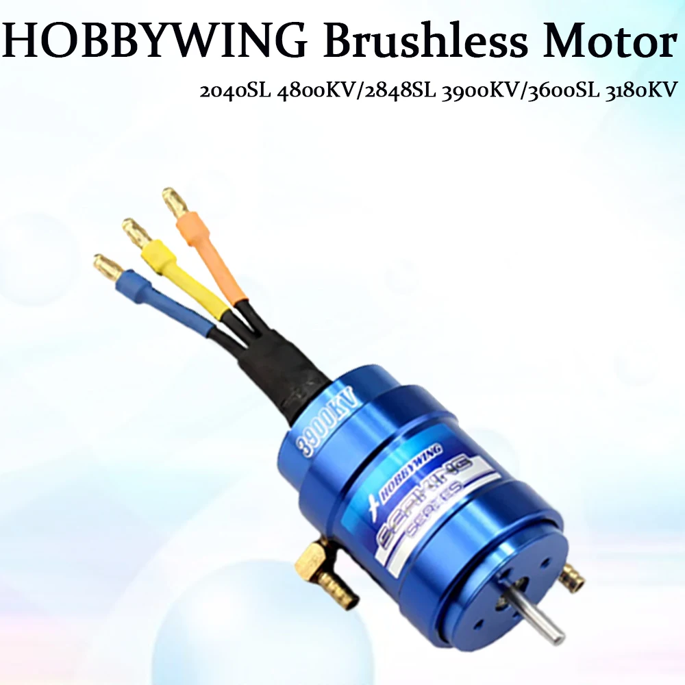 

HOBBYWING SEAKING 2040SL 2848SL 3660SL Brushless Motor Water-cooling For RC Boat Ship