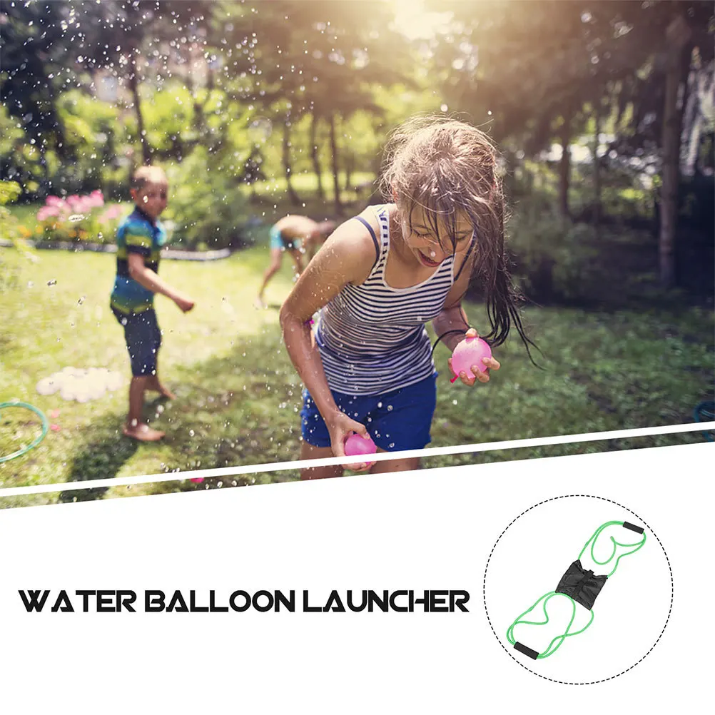 2.1m Waterballon Launcher Outdoor Waterspelen voor Kinderen Familie Achtertuin Zwembad Party Strand Spelen Lange afstand 30M Veilig Materiaal