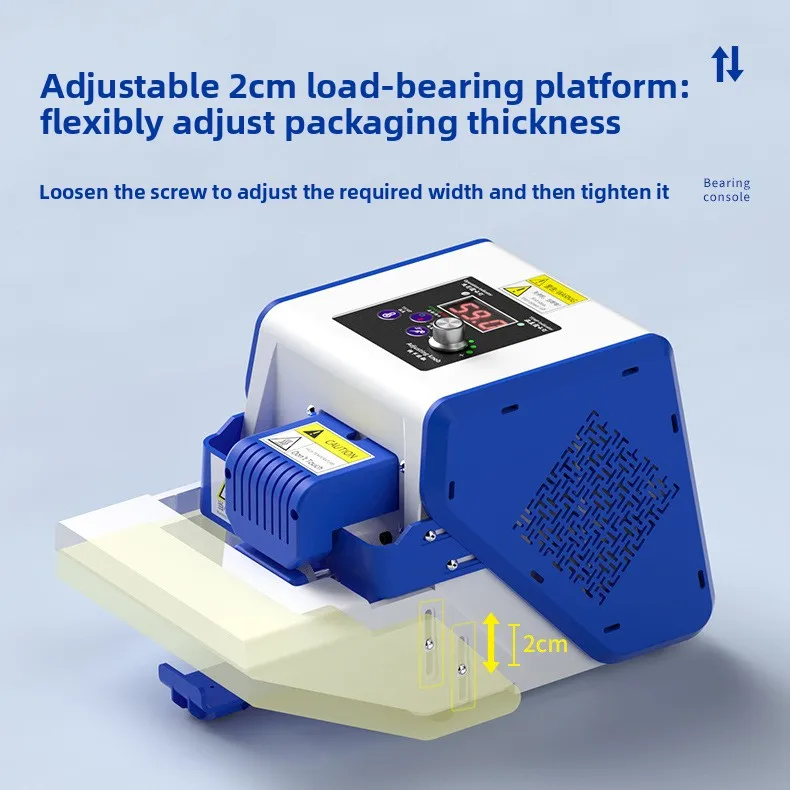 Small Automatic Roller Sealing Machine for Tea Snack Plastic Kraft Foil Bag