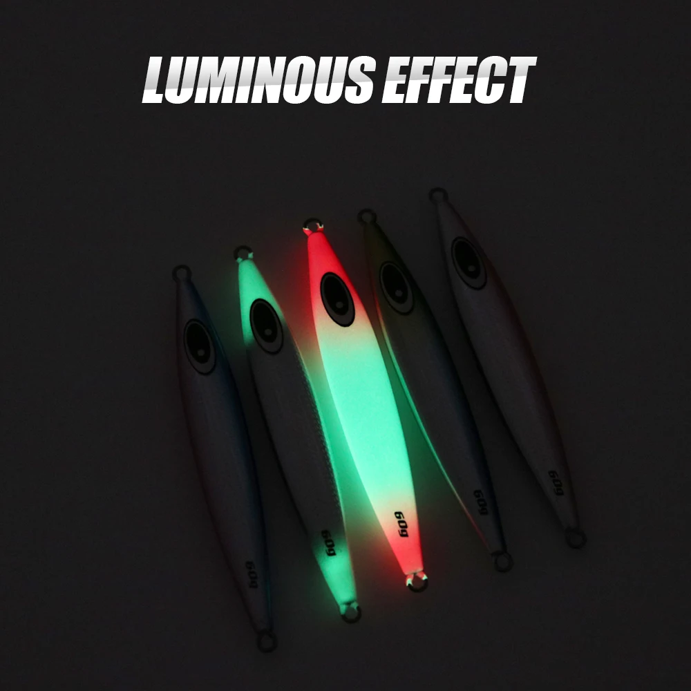JIGGING PRO Metal Jig Fishing Lures  40g 60g 80g 100g Slow Wobble Sinking Jigging Lure Sea Fishing Lure Artificial Bait view 5