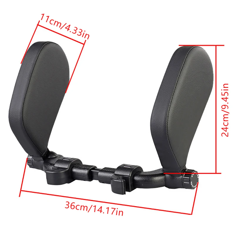 

[CR]Car Neck Headrest Pillow Cushion Seat Memory Foam Pad Sleep Side Head Telescopic Support On Cervical Spine For Adults Child