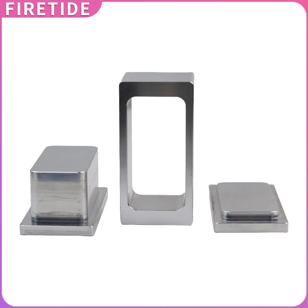 

2x4inch Rosin Pre Press Mold Premium Aircraft Aluminum Material Easy Separation with No Sticking