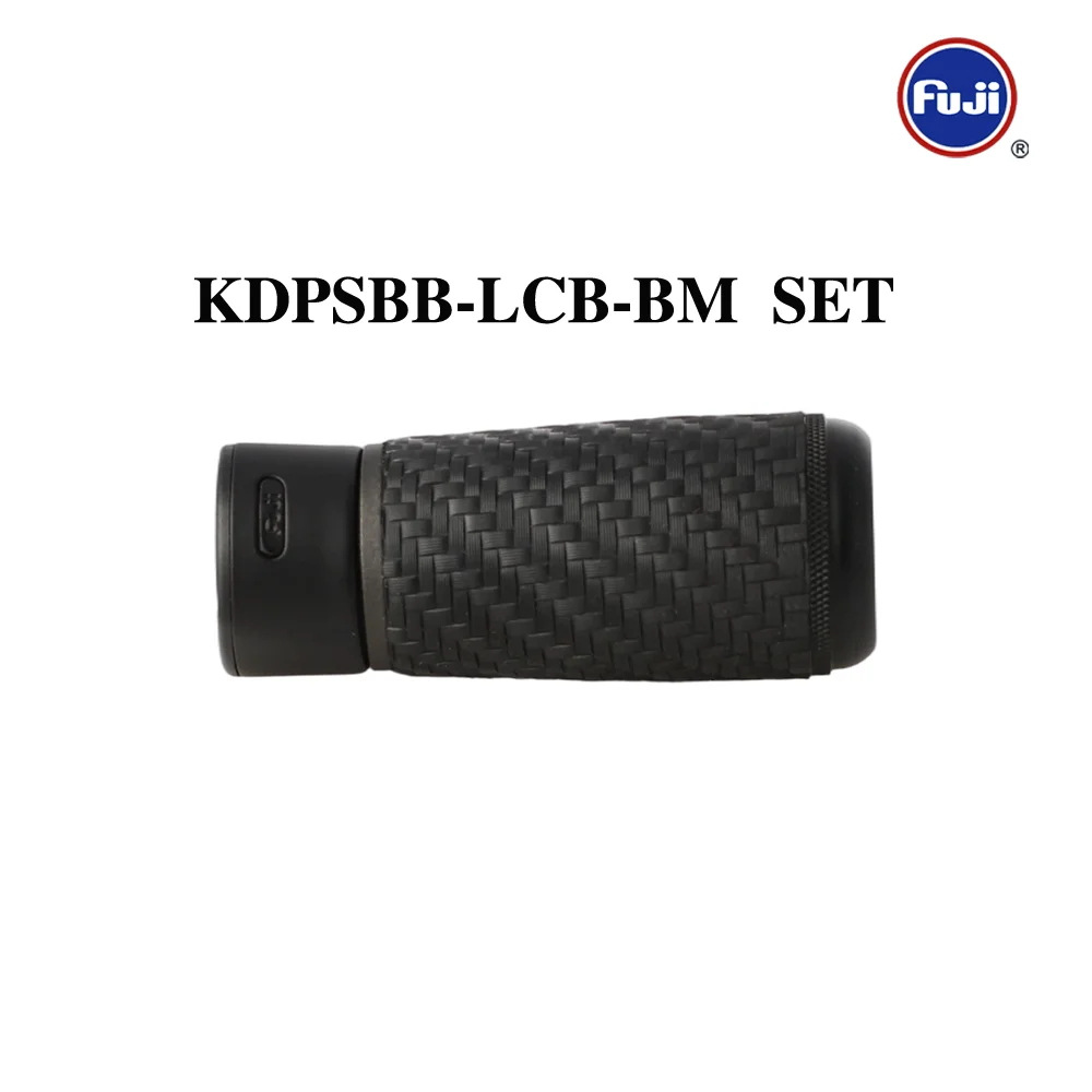 Original FUJI KDPS Reel Seat  Copy Corn Textured PU Rubber Grip Set Locking Nut Reel Holder Fishing Rod Building Component