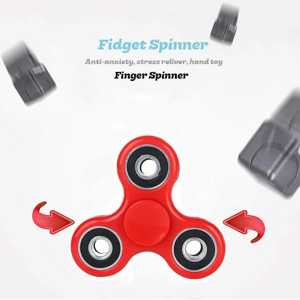 Fidget Spinners Toys Sensory Hand Fidget Pack Bulk Anxiety Toy Stress Relief Reducer Party Favors for Kids Kids Classroom Prizes