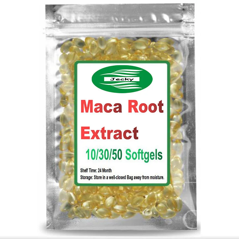 

1Pack 120pcs, Maca Root Extract Softgel