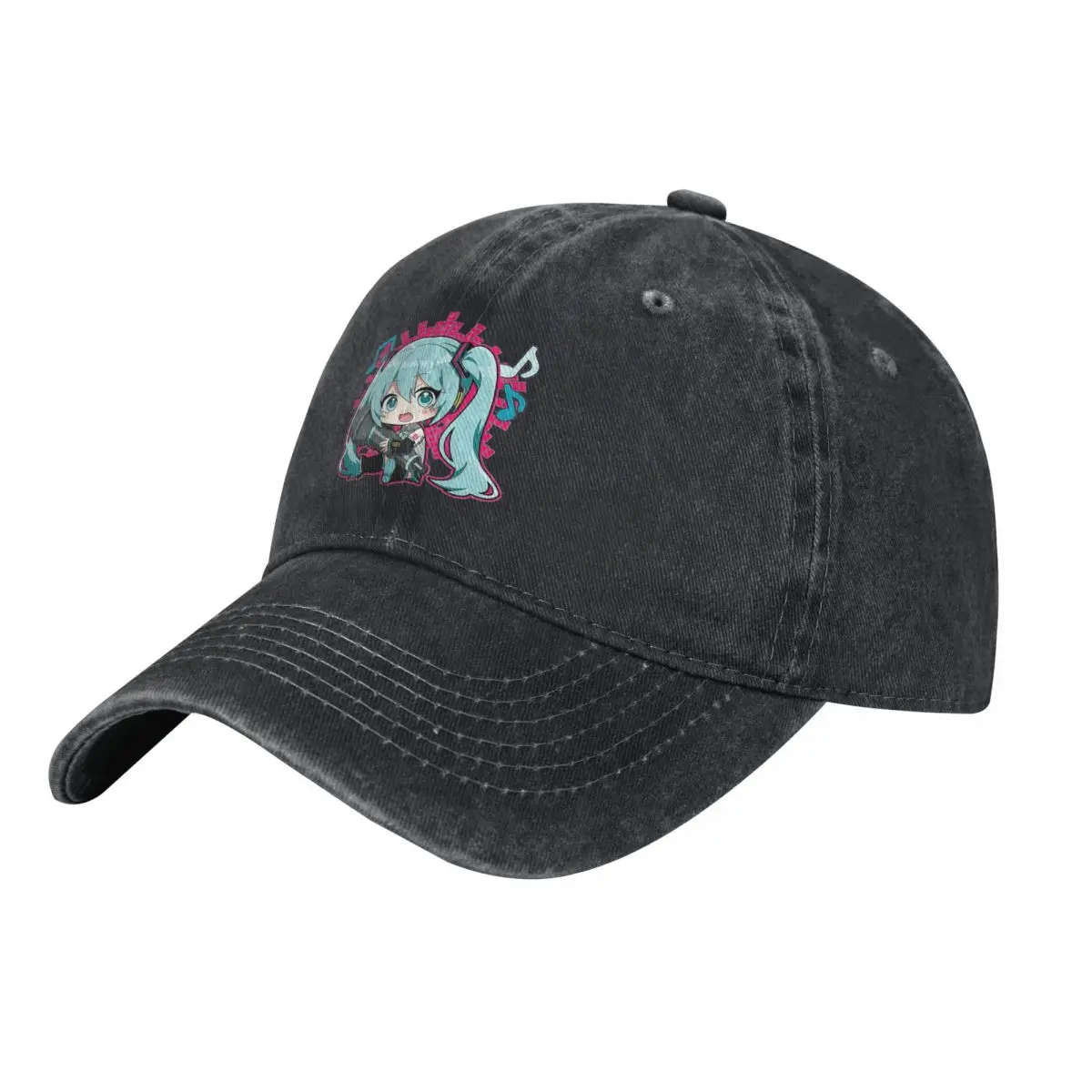 Hatsune Miku Casual Baseball Cap Spring kawaii Trucker Hat Sunscreen Hiking Snapback Cap Men Women y2k Cute Baseball Caps