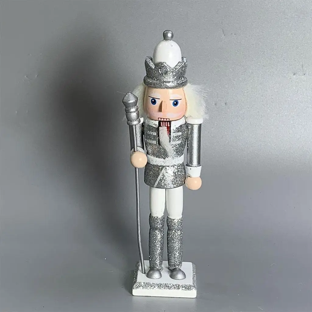 Wooden Nutcracker Puppet 18cm Creations Gift Nutcracker Doll for Xmas Holiday