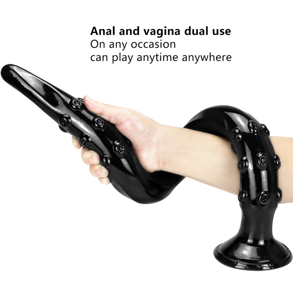 61CM Super Long Anal Plug Suction Cup Anal Dildo Female Masturbator Anal Plug Stimulate Vagina Sex Toy for Woman Man Sex Product