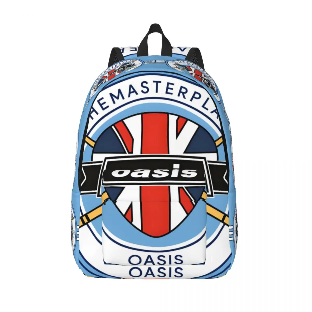 

Холщовые рюкзаки с логотипом британской рок-группы O-Oasises для женщин и мужчин, водонепроницаемая школьная сумка для колледжа, сумки для книг с принтом