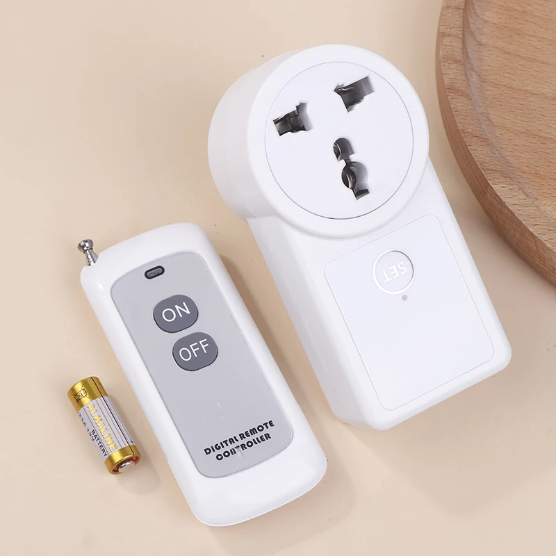 EU 433 Mhz Wireless Remote Control Switch AC220V-240A 10A German Smart Socket And Rf Universal Plug With Electrical Outlets