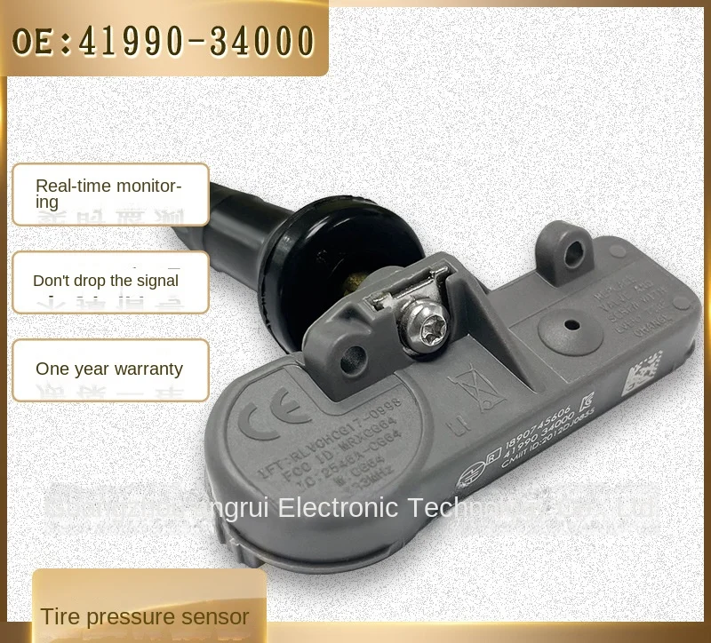 Tire pressure sensor for Ssangyong Rest Nomad 41990-34000 Tire pressure monitoring system