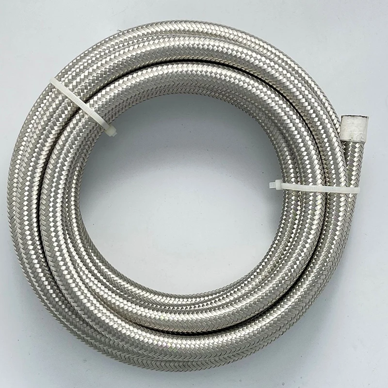 1M-6M Universal AN4 AN6 AN8 AN10 Fuel Oil Hose Gas Cooler Hose Line Pipe Tube NYLON Braided Stainless Steel Radiator Brake CPE