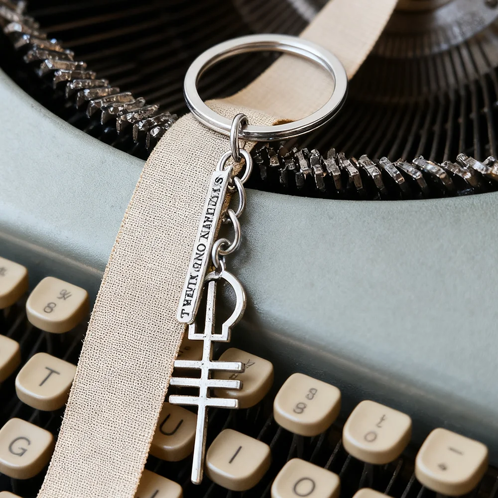 Pilots Band Keychain Retro Charm Pendants Keyring Friendship BFF Couple Music Hip Hop Accessories for Women Men Fans Gifts
