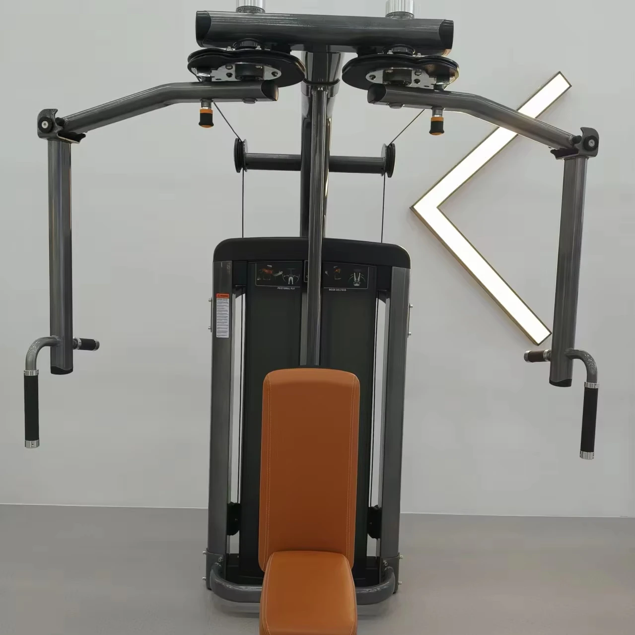 

Professional Manufacturer Adjustable Fitness Machine Gym Use High-performance Straight Arm Chest Clamp Machine