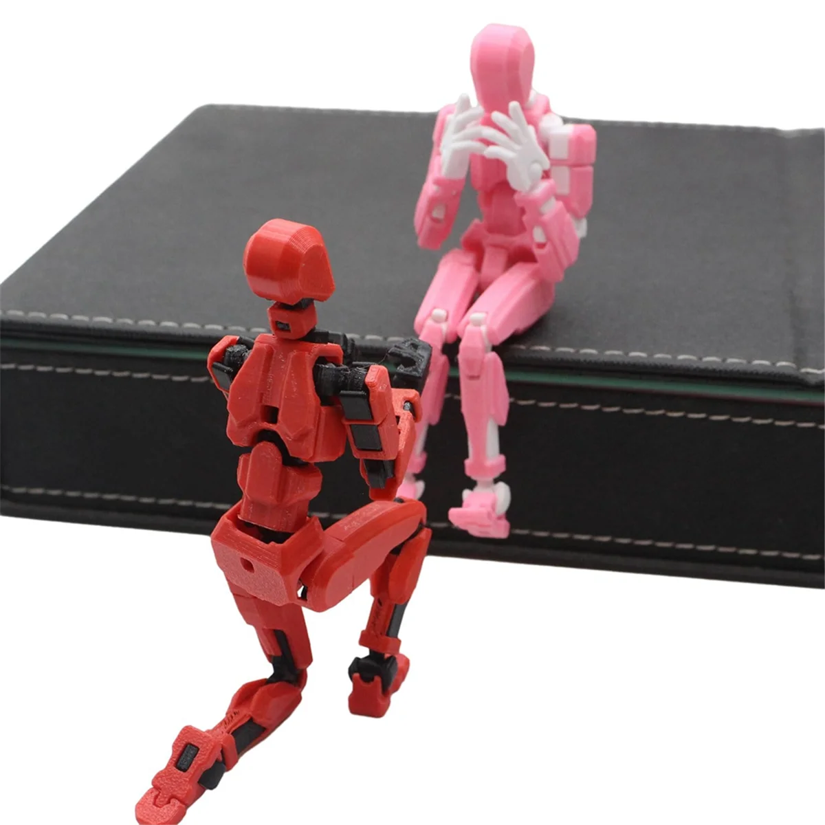 Multi Jointed Movable Robot 3D Printed Mannequin Toyslucky PVC Model Lucky 13 Full Body Activity Robot Action Figures-A