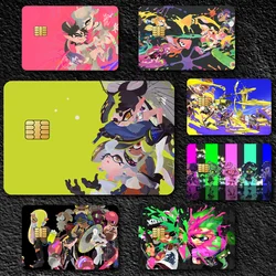 Game S-Splatoon Decorative Small Waterproof Chip 4PCS Card Sticker New Anti-Scratch