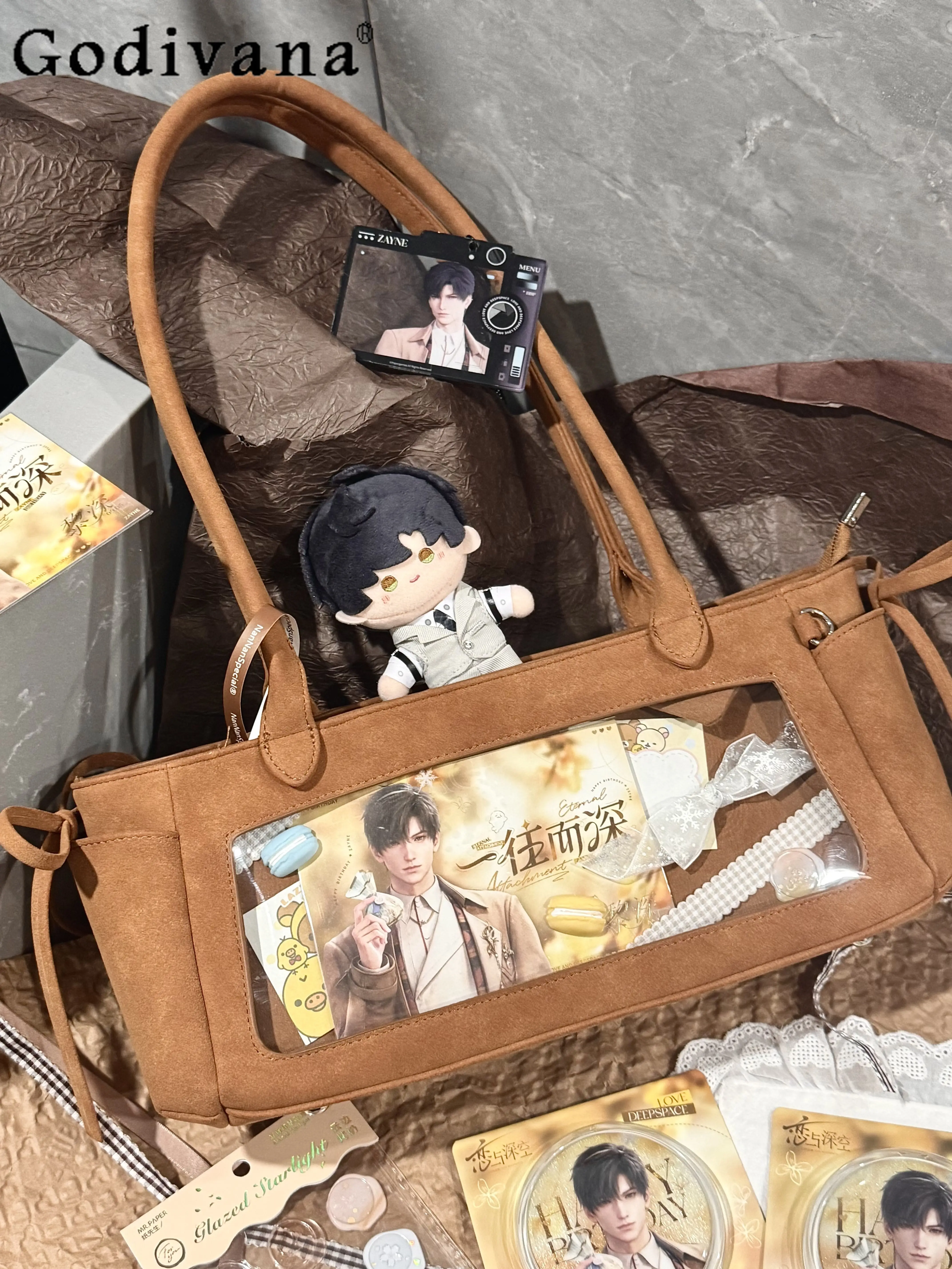 

Japanese Original Retro Lolita Itabag 10cm Baby Bag Fashionable Sweet Cool Girl Small Capacity Versatile Portable Shoulder Bag