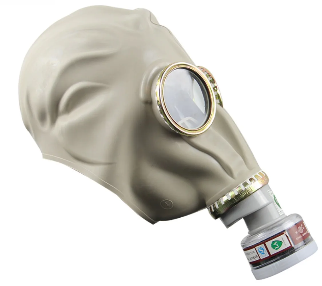 Chemical resin mask, industrial safety, full face gas mask, paint, workplace safety, carbon filter box, role-playing mask