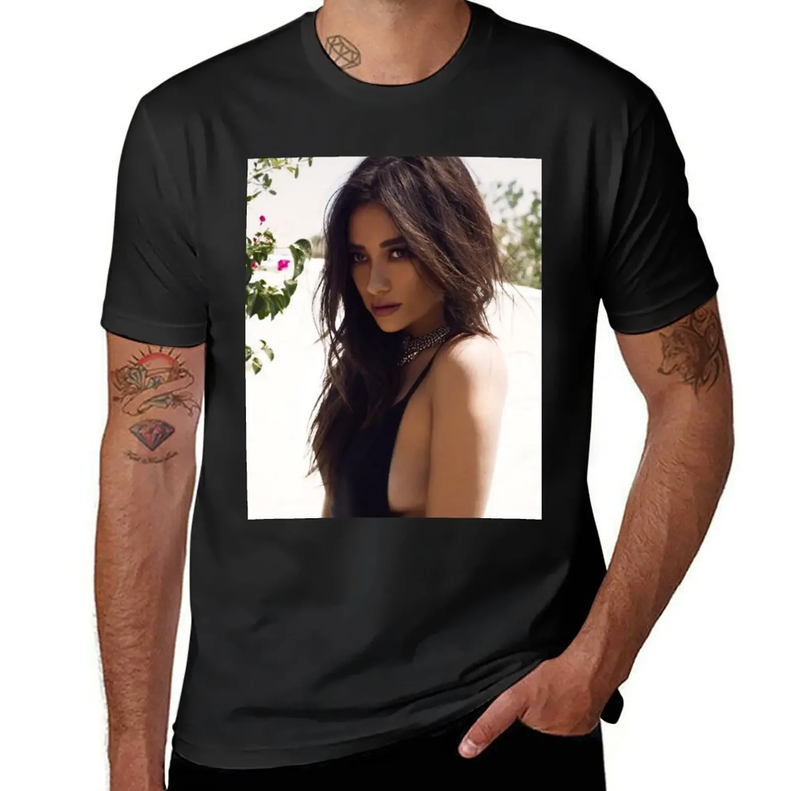 Shay Mitchell T-Shirt T-shirts man cute tops tees aesthetic clothes t shirts for men graphic