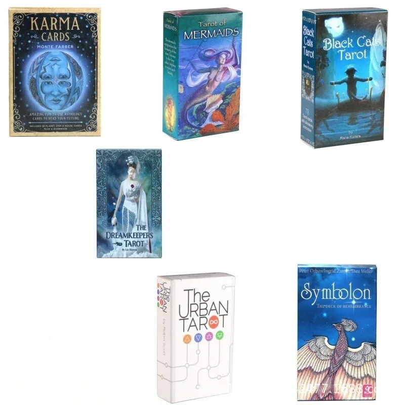 Cartas de tarot Symbolon, baraja de adivinación, edición en inglés, juego de mesa Oracle para fiestas