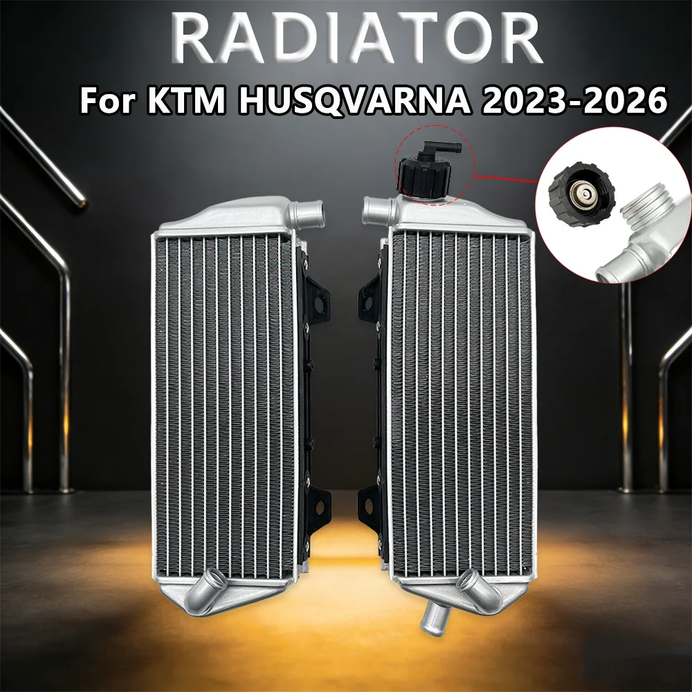 

Алюминиевый радиатор OTOM 2023-2026 для мотоциклов KTM, HUSQVARNA, GASGAS SX/XC/XC-W/EXC, TC/TE/TX, MC/EC, запчасти OEM для мотокросса.