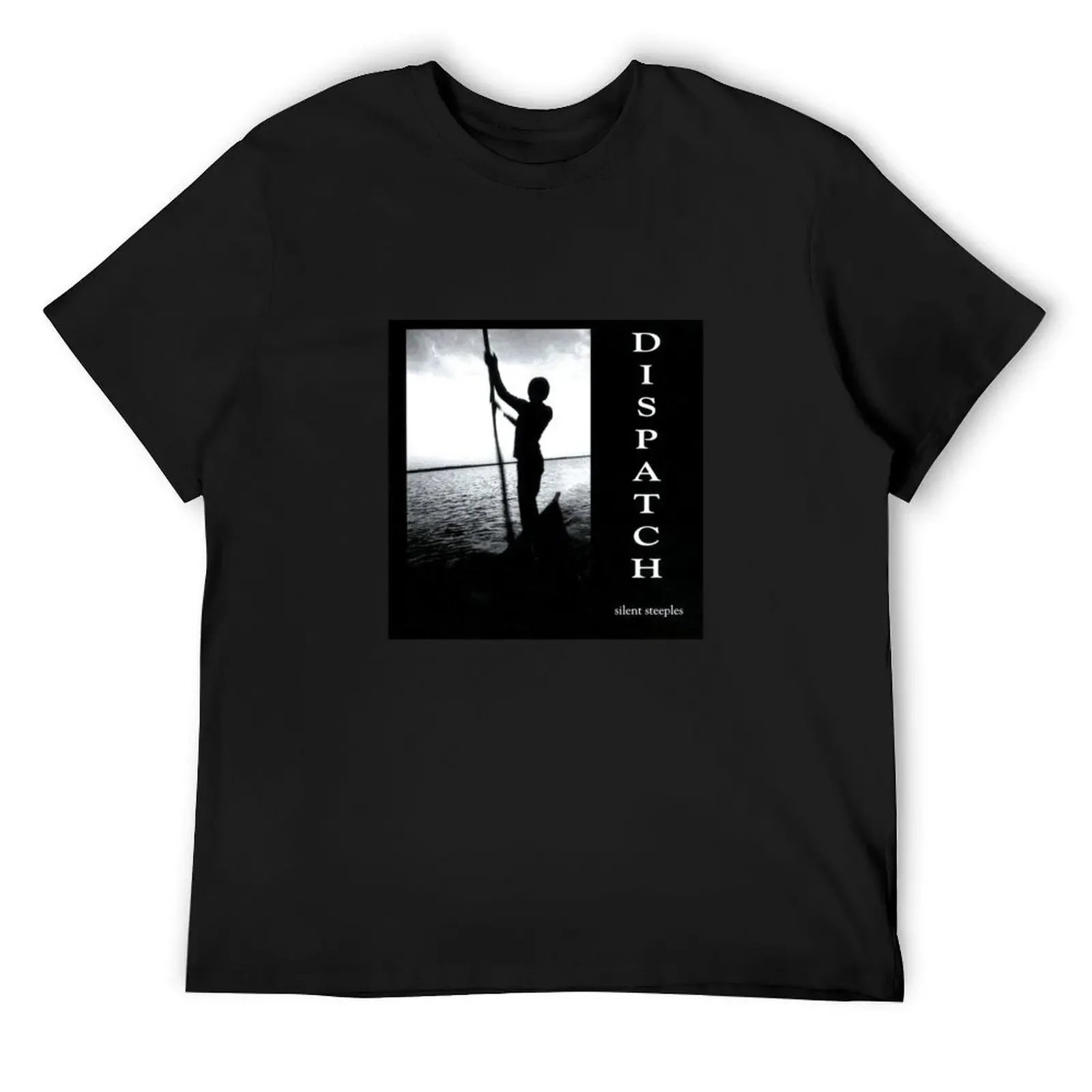 Silent steeples by dispatch T-Shirt blacks basketball graphic tees mens graphic t-shirts hip hop