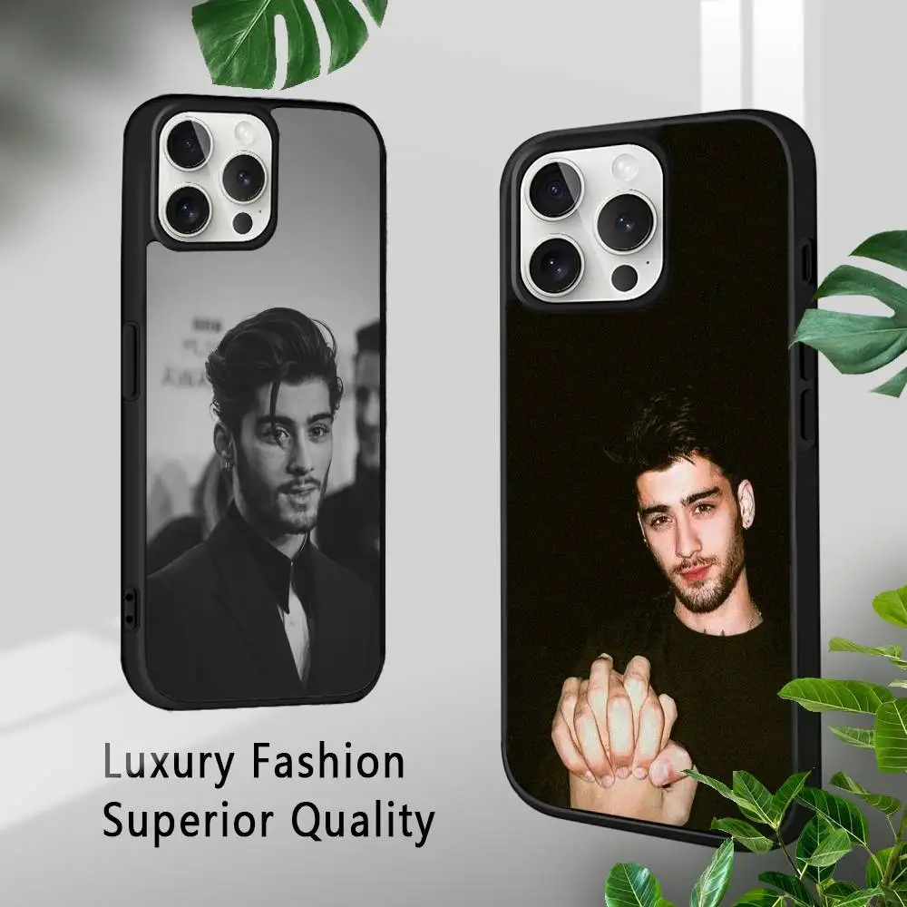 Beliebte Musik Sänger Z-Zayn Malik Telefon Fall Für IPhone 16 15 14 13 12 11 Pro Xs max Mini Plus Celulares Harte Funda