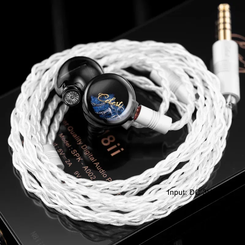 Celest Pandamon 10Mm Spd Vierkante Planaire Driver In-Ear Bedrade Hifi-Oortelefoons Meest Verkochte Kinera Ruyi Angeldac Musehifi M1 7Hz Nul