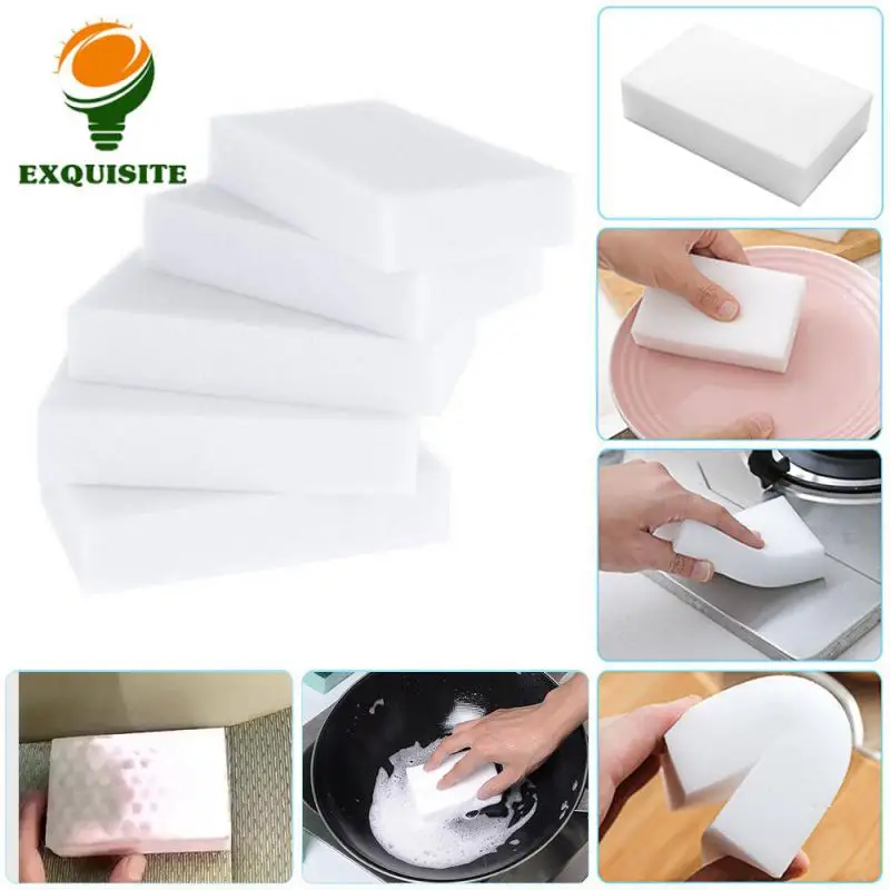 Durable Foam Cleaner Multi-function 10x6x1.7cm Car Accessories Multi-purpose Cleaner Sponge Universal