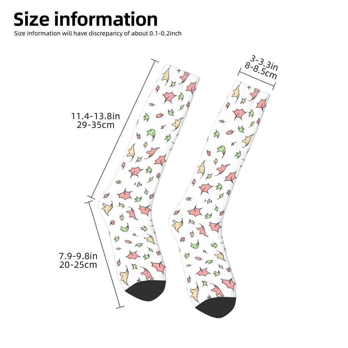 Heartstopper Leaves - Repeating Socks Harajuku High Quality Stockings All Season Long Socks Accessories Unisex Birthday Present