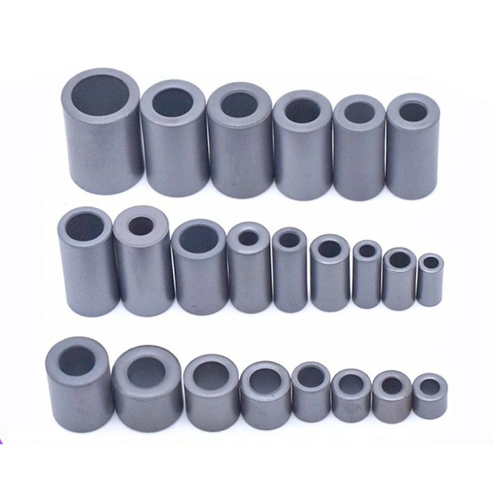 Nickel Zinc Ferrite Magnetic Ring Black Circular Core Ferrite Magnetism Shielding 10 Ratio 400 Induction Brand New