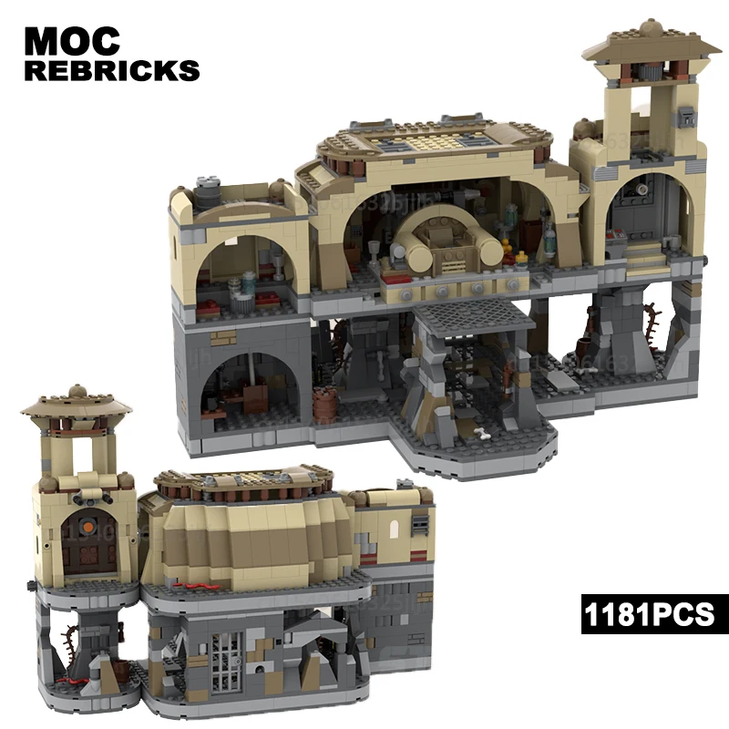 Science Fiction Film Scene MOC Building Blocks Room Model DIY Assembly Technology Hot Selling Bricks Toys Childrens Puzzle Gifts