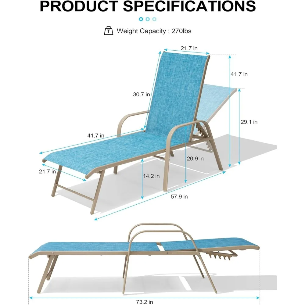 Thumbnail 3 - #20 Best Adjustable Sun Loungers to Buy In 2026
