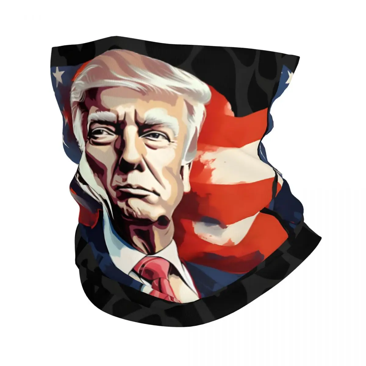 

I Will Return Bandana Neck Cover Motorcycle Club I support trump Face Mask Running Unisex Adult Winter