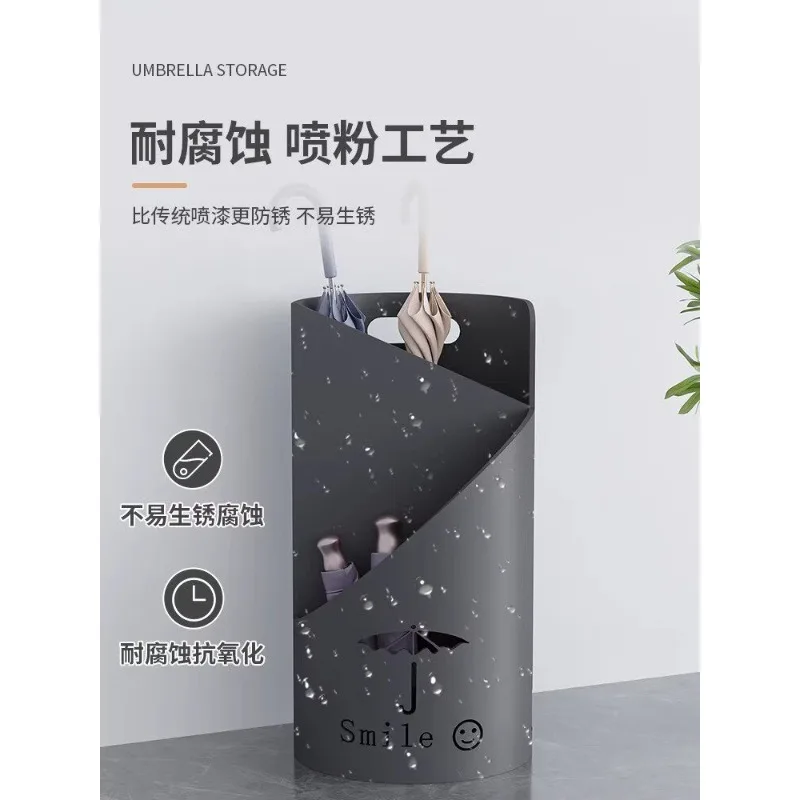 Household Umbrella Stand Doorway Drainable Umbrella Holder Home Storage Organizer