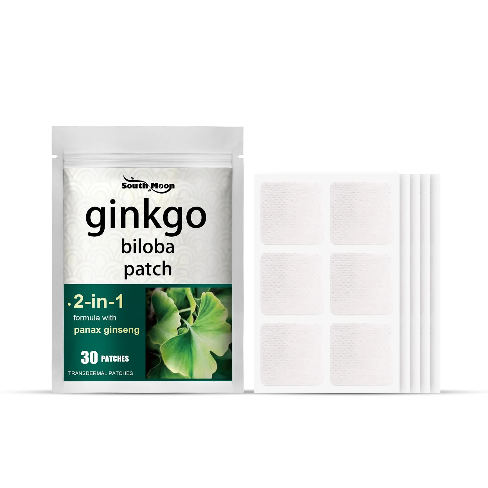 Ginkgo Biloba Transdermal Patch Memory Enhancement Improve Concentration Better Mood Learning Ability Memory Health Care Patch