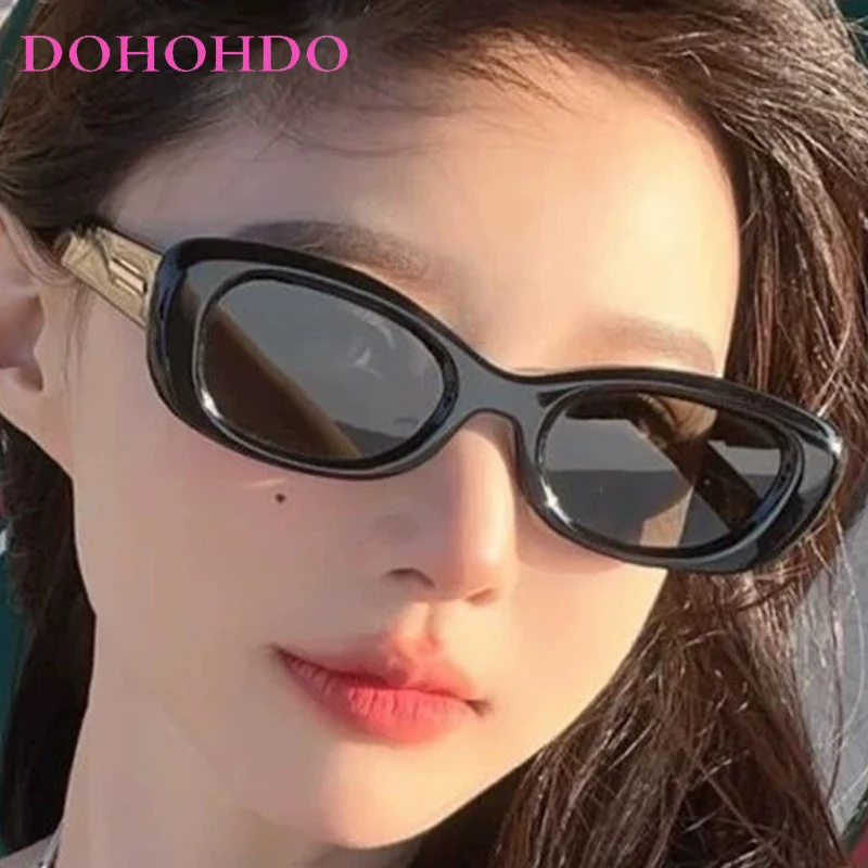 

Trendy Small Oval Women's Sunglasses Fashion Brand Designer For Men Sun Glasses Travel Classic Eyewear Drive Shades UV400 Lentes