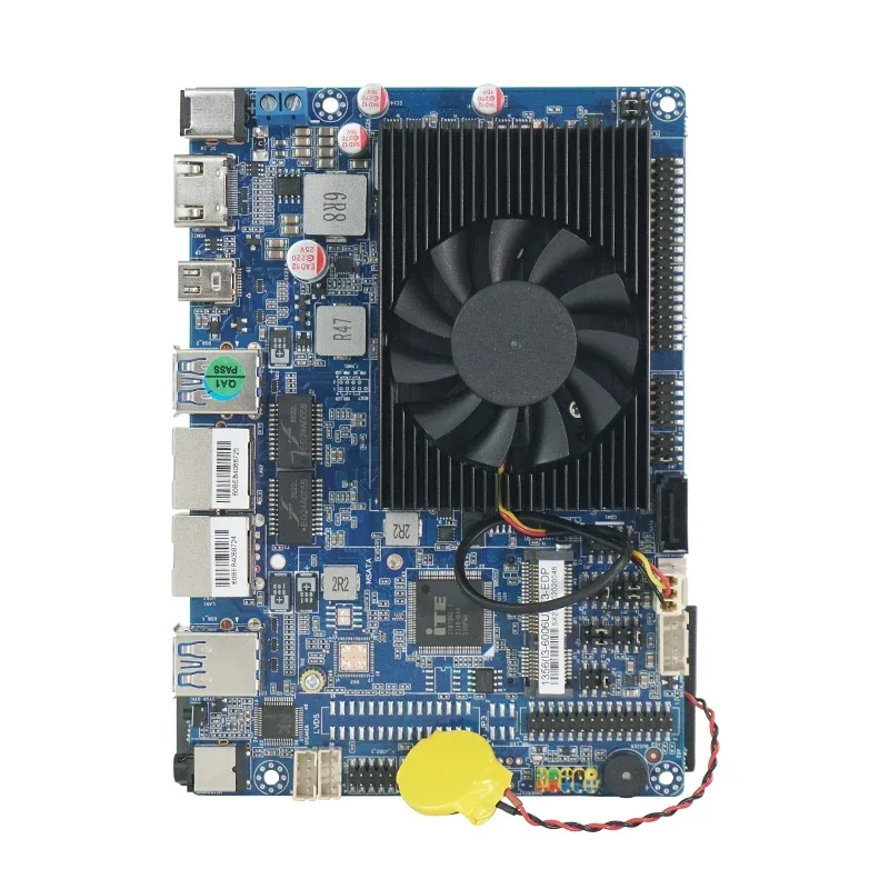 Customized 6th 7th Gen dual network 6 serial port 3.5-inch LVDS screen EDP industrial control i5-6200u computer motherboard