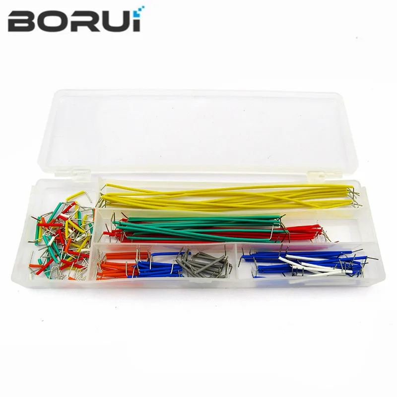 Kit de Cable de puente de placa de pruebas sin soldadura en forma de U de 140 piezas para Arduino Shield para raspberry pi Drop, gran oferta