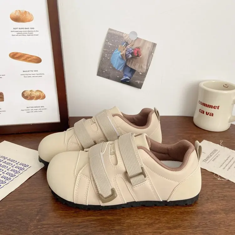 

Женские балетки Magic Sti Board oes с кожаной поверхностью, на плоской подошве, повседневные, с внутренней подкладкой из ПУ и внешним материалом из искусственной кожи.