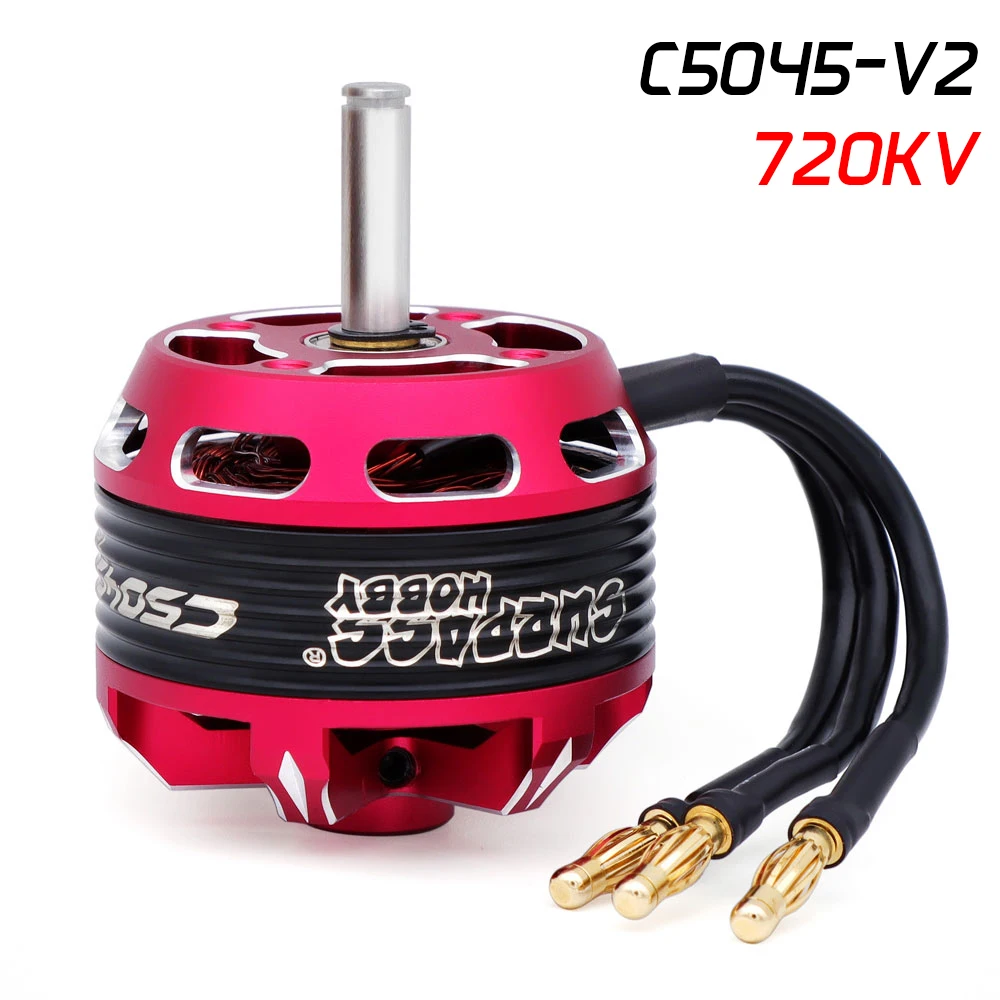 SURPASS HOBBY RC Brushless Motor Outrunner C28/C35/C42/C50 Series Flier V2 14 Poles CNC for All Fixed Wing Aircraft Model