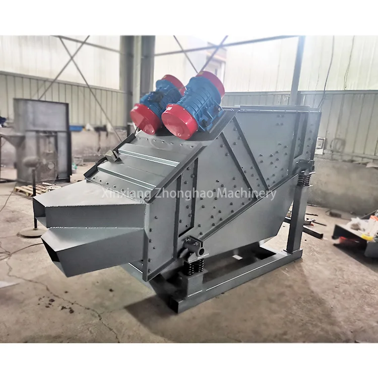 Mining Industry Linear Vibrating Screen Crusher Quarry Rock Sand Sieving Machine