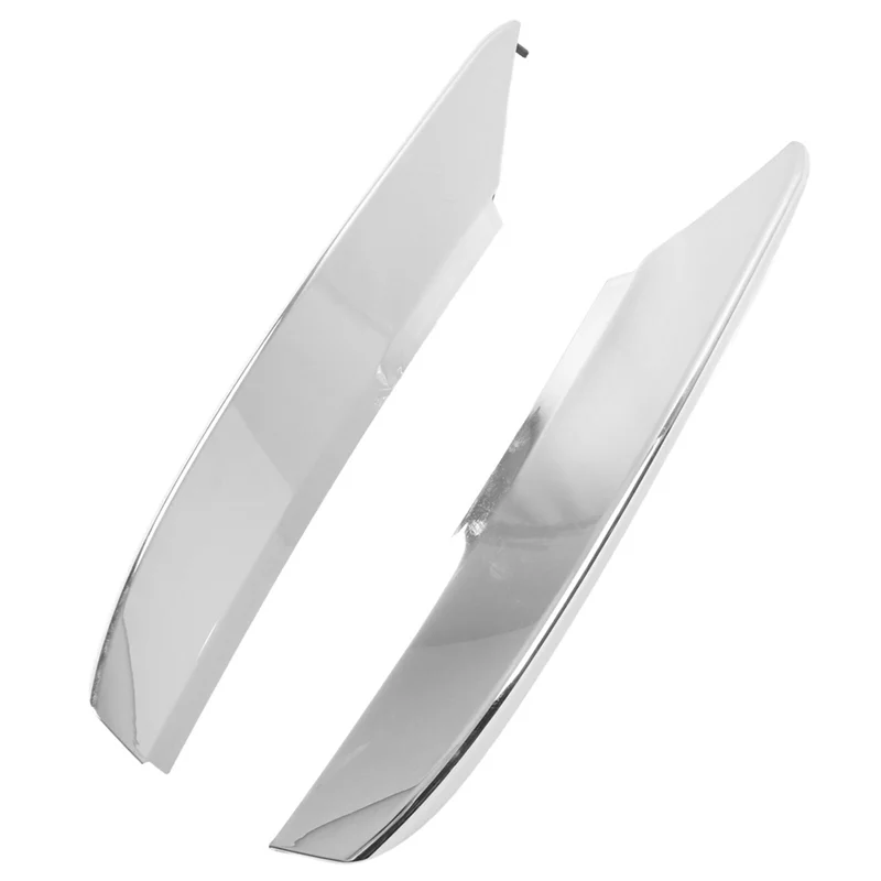 

A63T-Car Front Bumper Side Cover Trim Silver Front Bumper Cover Trim Fit For Maserati Quattroporte 2017-2022 673007201