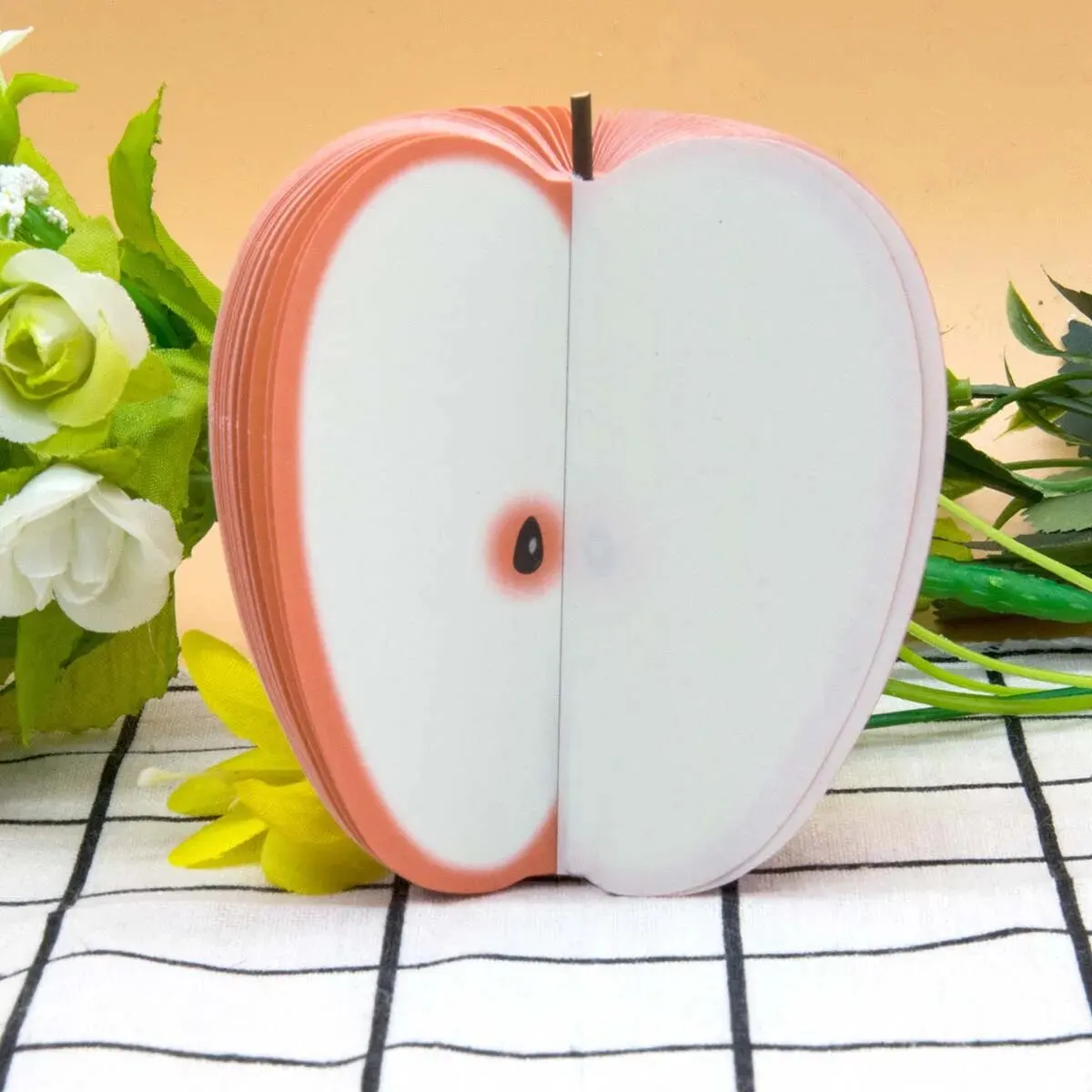 2pcs Creative Apple Sticky Note Book DIY Sticky Notes Sticky Notes Fruit Sticky Notes