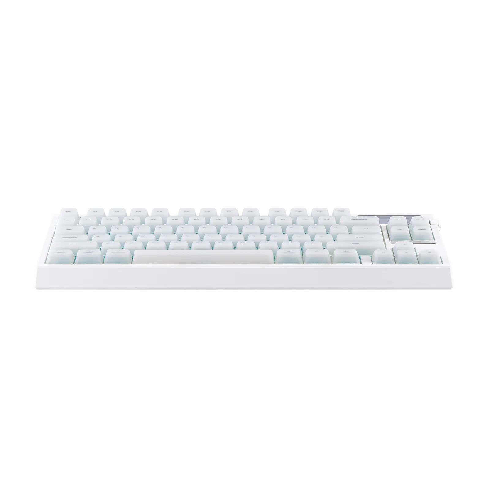 EPOMAKER G84 PRO 80% ANSI US QWERTY Układ Klawiatury Mechanicznej Gamingowej Przewodowa/Bluetooth/Bezprzewodowa 2.4Ghz z Ekranem Szklanym i Metalowym Pokrętłem — zdjęcie produktu 5