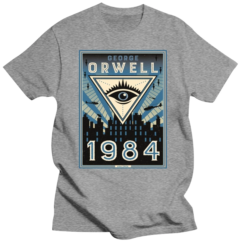 George Orwell 1984 Big Brother Printed T-shirt