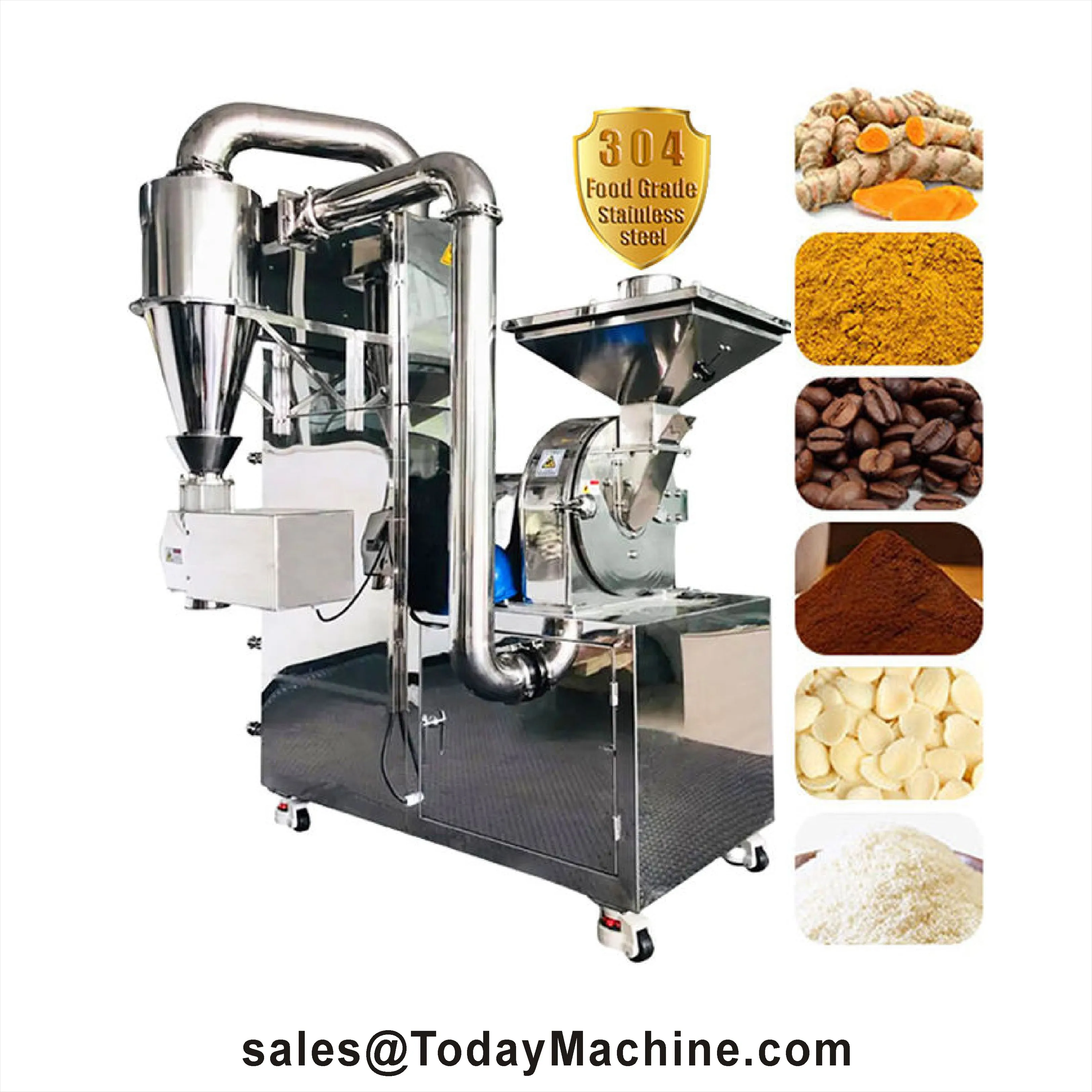 Molino de hibisco, Rosemany, Neem, Pandan, tabaco, Bahía, hoja de Moringa, molinillo para hacer polvo, té verde, Matcha, máquina trituradora de polvo