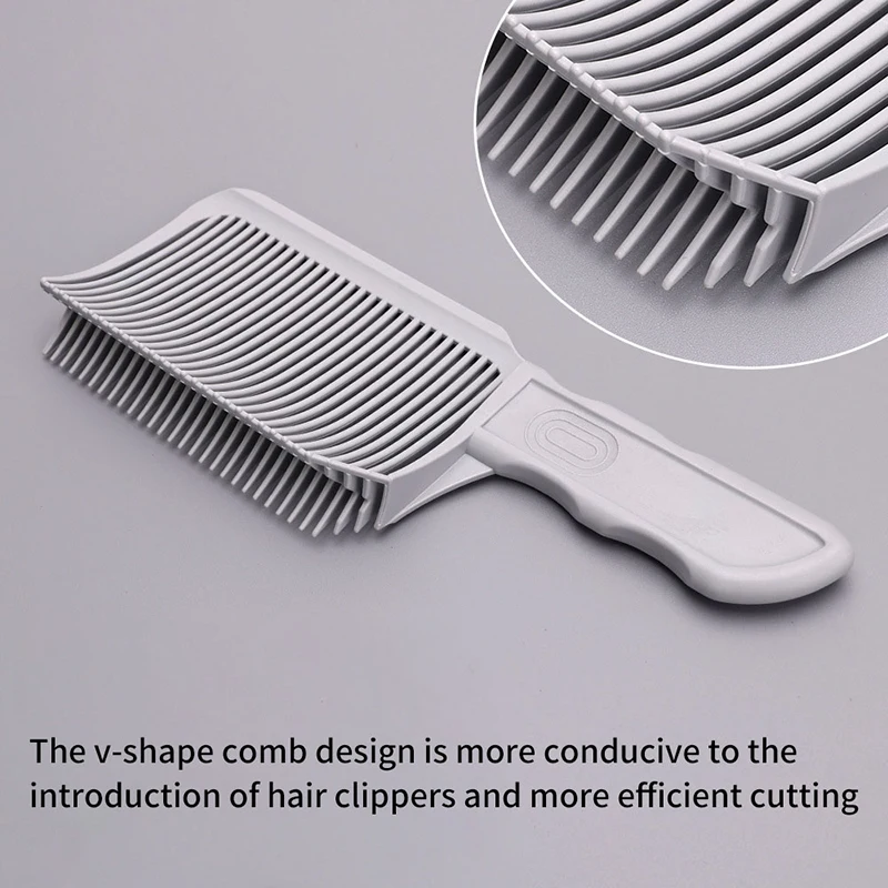 1 Pcs New Curved Positioning Comb Heat-resistant Haircut Clipper Comb For Professional Barber Hairdresser Tools